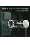 Magnetic Clear Case for Samsung Galaxy S23 Plus with Camera Lens Protector Magsafe Compatible Electr - 3