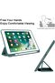 iPad 6th Generation Case, iPad 5th Generation Case with Pencil Holder, Premium Folio Folding Stand S - 4