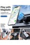 Case Compatible with iPhone 15 Pro Max Magsafe Clear Cover Magnetic Wireless Charging Support, Shock - 4