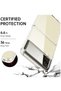 Case for Samsung Galaxy Z flip 4 5G 2022, Clear Slim Phone Case with Transparent Hard PC Back, Soft - 2