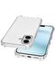 iPhone 16 Plus Clear Back Air Cushion Case – Soft Silicone Shockproof Anti-Scratch Protective Bumper - 3
