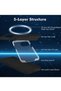 iPhone 14 Pro + 2 Pack Tempered Glass Screen Protector Magsafe Case Silicone Phone Case with Microfi - 3