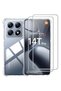 14T Pro Case with 2-Pack HD Tempered Glass Screen Protector | Anti-Fall Transparent TPU Cover with S
