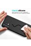 Liquid Silicone Case for Galaxy A13 4G - Black, Soft Microfiber Lining, Thick Shockproof Design, Sof - 3