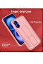 iPhone 16 Magnetic Car Mount Case – Pink Silicone Kickstand with Hand Strap & Multi-Stand Functional - 2