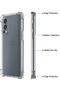 Case for OnePlus Nord 2 5G Case Cover Back Air Cushion Soft Silicone Shockproof Protective Bumper Sh - 3