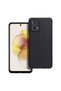 Motorola G73 Case Cover - Soft Silicone TPU Matte Black Protective Rubber Slim Fit Drop Protection f - 2