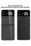 Samsung Galaxy Z Flip 4 5G Clear Case,[Hard PC][Reinforced Corners][Slim&Lightweight] Shockproof Pro - 2