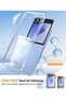 Samsung Galaxy Z Flip 6 2024 Case – Slim Transparent Hard PC Shell, Anti-Yellowing, Wireless Chargin - 4