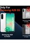 Samsung A26 5G Shockproof Clear Case with 2-Pack Tempered Glass Screen Protector Full Edge-to-Edge C - 4