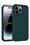 iPhone 14 Pro Max Case with Screen Protector Soft Flexible Silicone Gel Rubber Bumper Cover Slim Fit