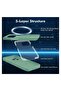 Silicone Magnetic Case for iPhone 13 Pro Max with 2 Pack Tempered Glass Screen Protector Magsafe Cas - 4