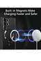 Magnetic Clear Case for Samsung Galaxy S23 Ultra with Camera Lens Protector Magsafe Compatible Elect - 4