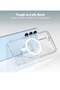 [Upgraded] Clear Case for Samsung Galaxy S23 Compatible with Mag-Safe Charging, Ultra Slim & Full Pr - 6