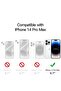 iPhone 14 Pro Max 6.7 Inch [5 in 1] Military Grade Clear Case with 2 Tempered Glass Screen Protector - 3