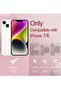 "5-in-1 iPhone 14 (6.1-Inch) Red Silicone Case - With 2 Screen Protectors & 2 Camera Lens Protectors - 2