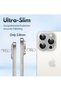 (2 Pack) Camera Lens Protector for iPhone 16 Pro and iPhone 16 Pro Max – [Alloy Metal Camera Cover] - 2