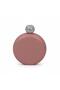 Luxury Stone Embellished Pink Stainless Steel Flask 5 oz 150 ml Camping Outdoor Pocket & Purse Flask - 6