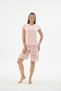 Women's Stone Printed Shorts Set