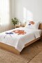 Polka Dot Ballerina Figure Baby Pique Set - Romantic Dance Theme Modern Navy Blue Quilted Bedspread - 4