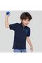 Kids’ Slim Fit Lion Embroidered Cotton Polo - 2