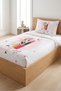 Fashion Icon Hearted Makeup Theme Baby Pique Set-Girl's Room Modern Powder Fuchsia Decorative Bedspread - 6