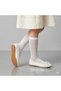 (Vuudy) Ortapedi Pul Detailed Girls' Ballerina Flats Black - 5