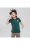 Kids’ Slim Fit Lion Embroidered Cotton Polo - 2