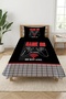 غطاء سرير مزخرف باللون الرمادي الحديث من Gamer Console Theme Black Red Young Pike Team-Tech Gamer Modern Gray - 5