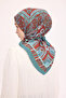 Four Seasons Ancient Motif Viscose Velora Scarf 6420-11 - 4
