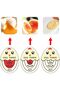 Egg Timer for Perfect Boiled Eggs – 2 Pack Colour Changing Heat Sensitive Soft & Hard Boil Guide - 3