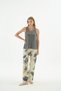 Women's Wide-Strap Pants Suit - 2