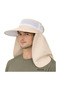 Set of 2 Wide Brim Enseli Sun Hats with Mesh Summer Women's and Men's Outdoor Hats - 4