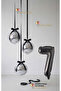 Silver Set - Silver Globe Balloon - Black Number Balloon - Globe Foil Balloon Silver Set 1 Year Old