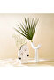 Face Art Ceramic Decorative Vase Beige - 2