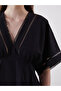 V-Neck Women's Blouse - 3