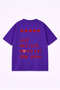 Unisex Oversize T-Shirt 100% Cotton Printed T-Shirt Comfortable Fit Daily Stylish Combination