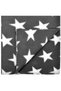 Fleece Blanket, Star Pattern, Gray/White, 200x150cm - 2