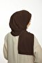 Ready-To-Wear Practical Snap-On Shawl Sandy - Snap-On Hijab Women's Shawl Brown - 6