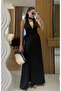 Halter Neck Slit Dress - 8