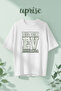 Big House in Quarantine Printed Cotton Oversize T-Shirt