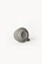 Lumière Grey Turkish Coffee Cup – Limoges French Porcelain, 70 ml - 4