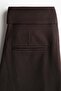 Bootcut twill trousers - 8