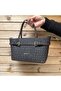 Women's Black Hand and Shoulder Bag with Cross Strap for Daily Stylish Use - 3