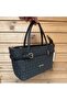 Women's Black Hand and Shoulder Bag with Cross Strap for Daily Stylish Use - 2