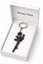 Unisex Metal Rifle Design Keychain Gray Color Durable Accessory - 3