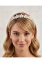 Hüner Accessory Pearl, Flower, and Stone Maternity Crown, Bridal Crown, Engagement Crown, Party Crown