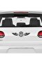 Wing Set (Right-Left) Sticker Label 17X7 cm – Vehicle – Motor – Laptop - Helmet Sticker Label - 2