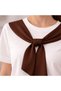 Women's Premium Modal Fabric T-Shirt and Trousers Set with Sewn Piece Tie Detail - 4