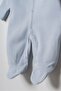 Teddy Bear Embroidered, Booties, Baby Boy Romper and Beanie Set - 5
